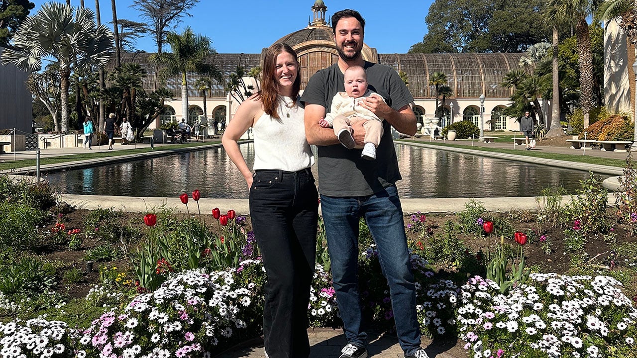 Unetic family at Balboa Park