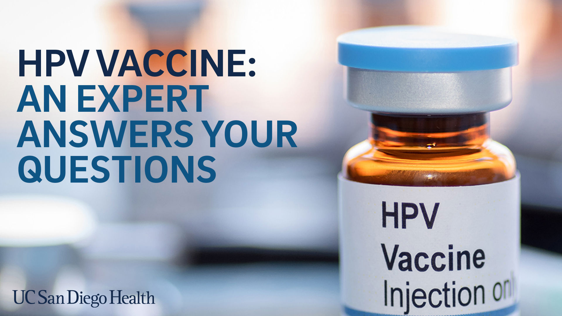 The HPV vaccine for cancer prevention